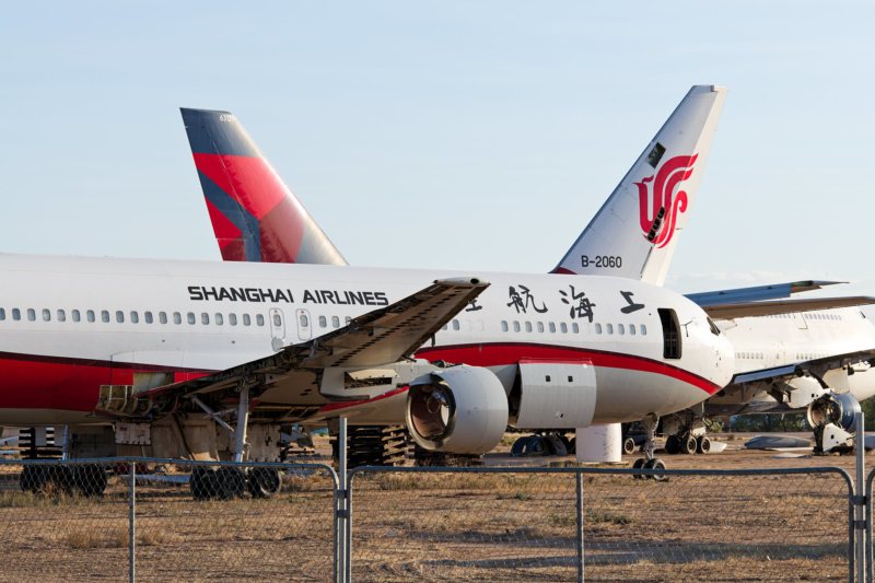 Boeing 767-300 von Shanghai Airlines